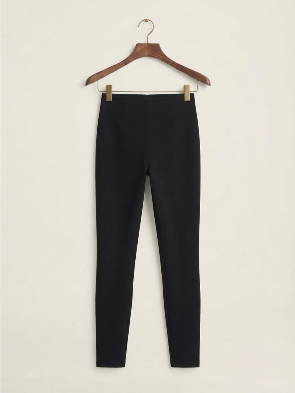 Calvin Klein Black High-Rise Ponte Leggings